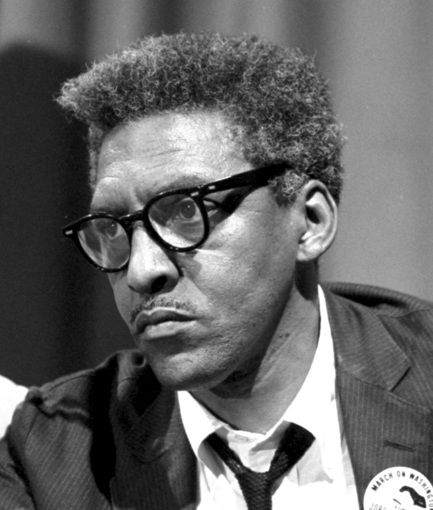 Black History Month LGBTQ pioneers  - Bayard Rustin