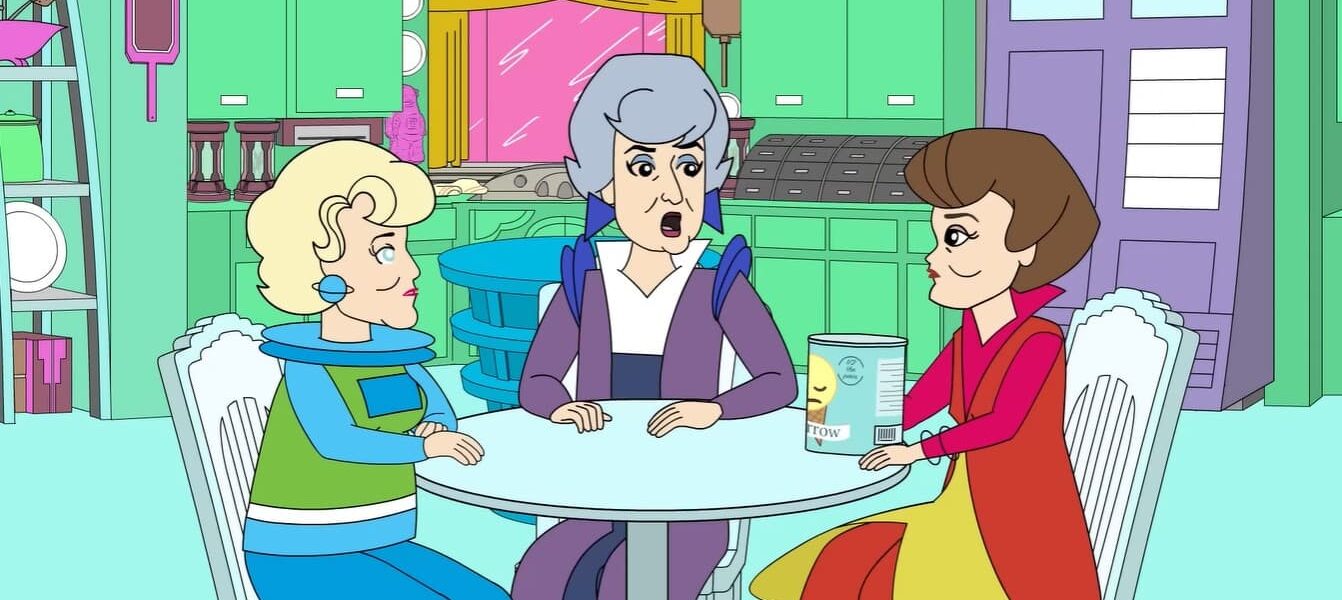 The Golden Girls animated sci-fi