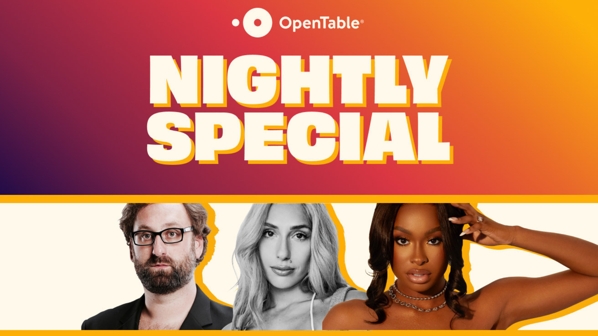 OpenTable launches 'Nightly Special,' a dinner series curated by  celebrities and influencers - Bear World Magazine