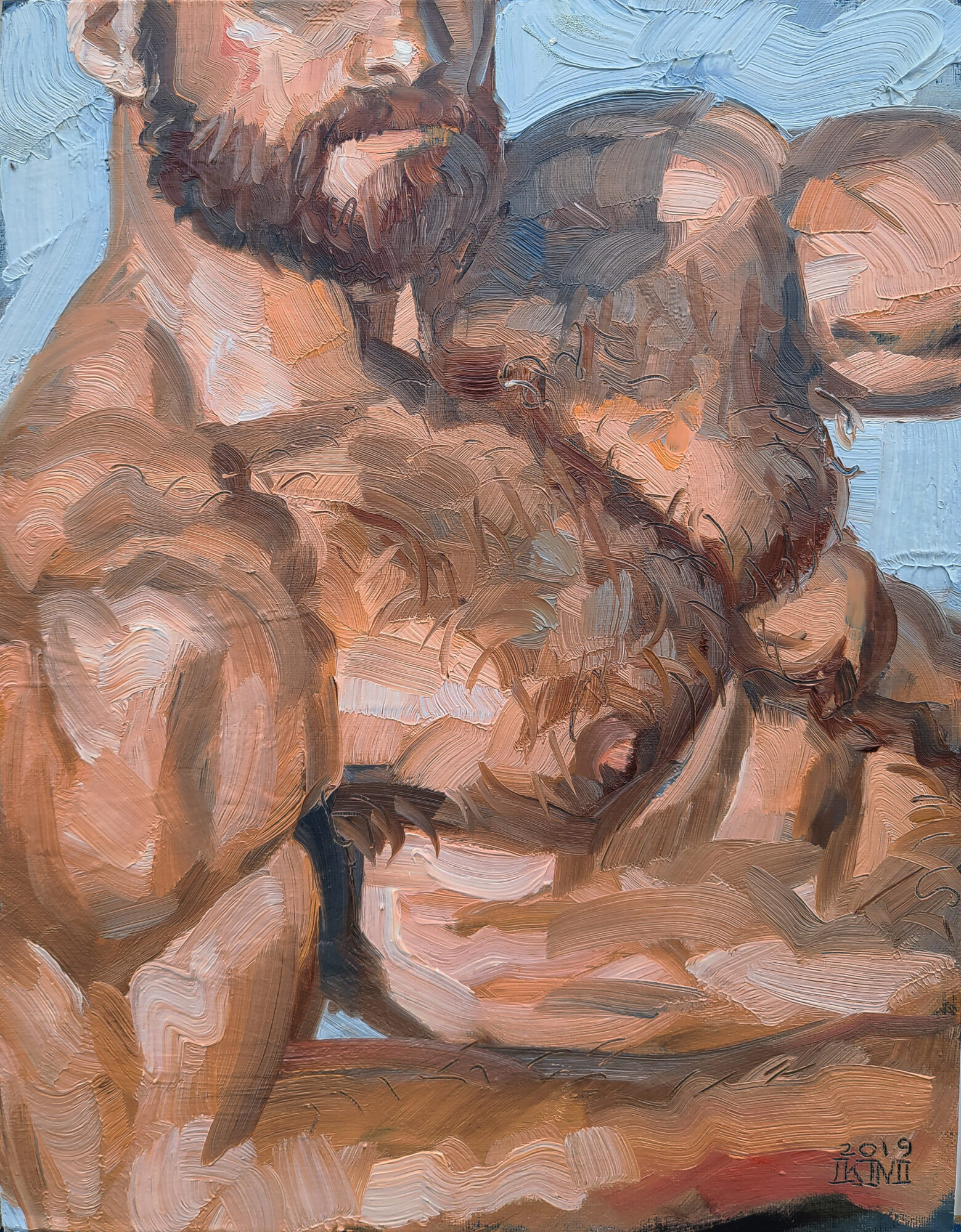 Artist Kenney Mencher proves that Daddy Bears are classical beauties