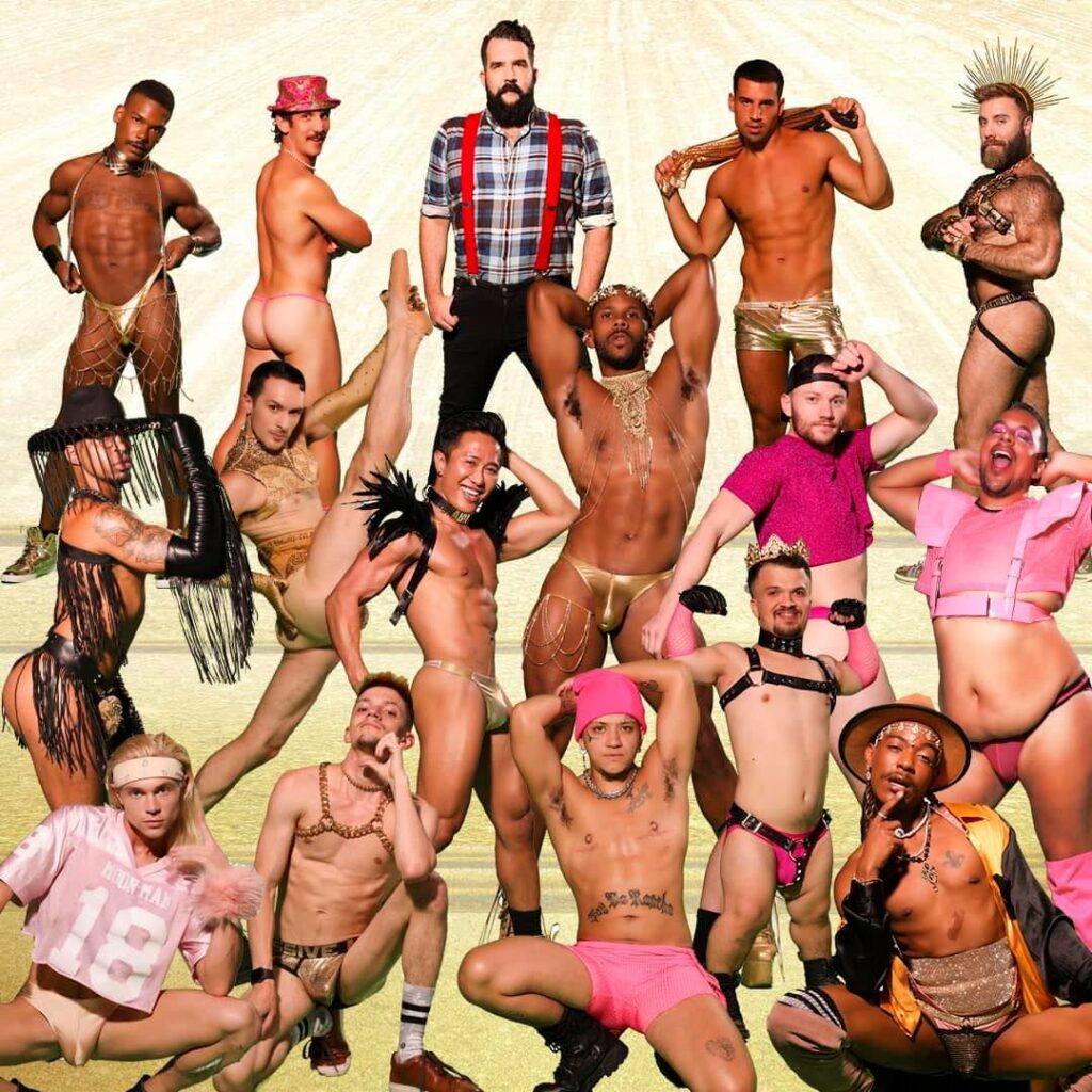 The cast of Gogo For The Gold