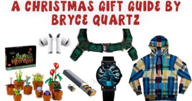A Christmas Gift Guide by Bryce Quartz