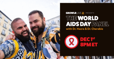 WORLD AIDS DAY PANEL on GROWLR Live