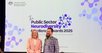 Deputy Editor at the 2025 Public Sector Neurodiversity Excellence Award event