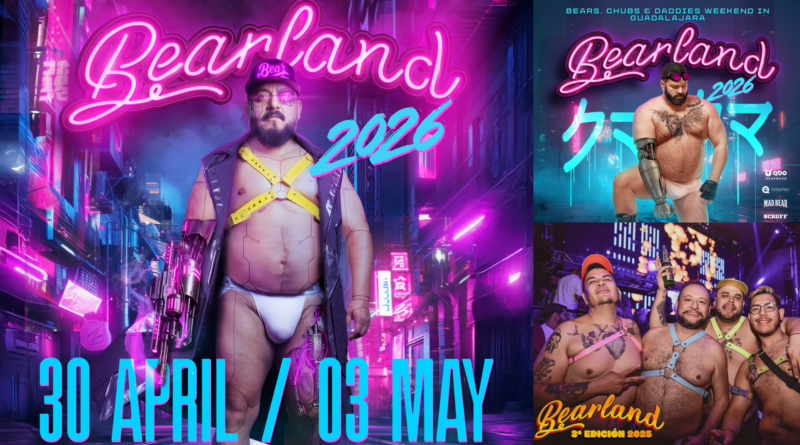 Bearland 2026: CYBEARPUNK is Guadalajara’s next big international bear getaway