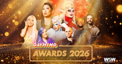 Farrah Moan, Rock M Sakura & more guest stars revealed for the Gayming Awards 2026 with Trixie Mattel & Darion Lowenstein being honored