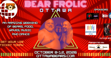 Bear Frolic 2026 Expands to five days of Bear Community, Music, and Celebration in Ottawa
