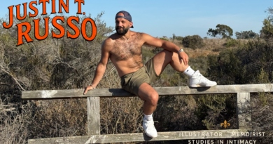 Catching up with Justin T. Russo on his art, steamy content, and upcoming book!