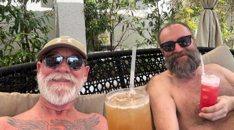 Meet David Faulkner and Luis Esteban, living their best lives together in Australia